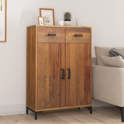 Stella Homewares Shoe Rack 75x40x110 cm Solid Pinewood