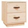Stella Homewares Bedside Cabinets 2 pcs 40x34x45 cm Solid Wood Pine