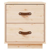 Stella Homewares Bedside Cabinets 2 pcs 40x34x45 cm Solid Wood Pine
