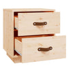 Stella Homewares Bedside Cabinets 2 pcs 40x34x45 cm Solid Wood Pine