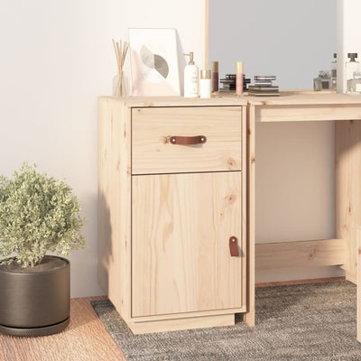 Stella Homewares Desk Cabinet 40x50x75 cm Solid Wood Pine