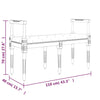 Stella Homewares Bench 110x40x70 cm Linen