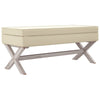 Stella Homewares Storage Stool 110x45x49 cm Linen
