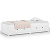 Stella Homewares Day Bed without Mattress White 90x190 cm Solid Wood Pine