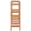Stella Homewares Shoe Racks 2 pcs 69x27x41 cm Solid Wood Walnut