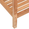 Stella Homewares Bathroom Shelf 36x36x79 cm Solid Wood Walnut