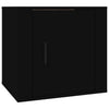Stella Homewares Bedside Cabinet Black 50x39x47 cm