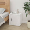 Stella Homewares Bedside Cabinets 2 pcs High Gloss White 50x39x47 cm
