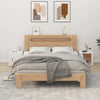 Stella Homewares Bedside Cabinets 2 pcs High Gloss White 50x39x47 cm