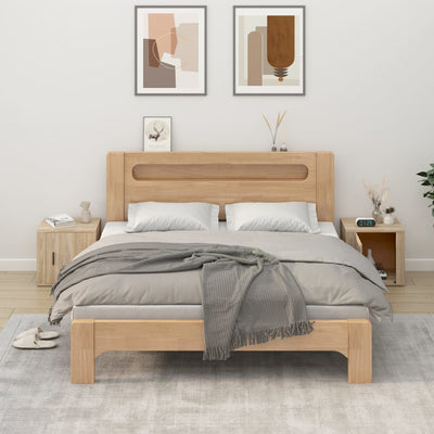 Stella Homewares Bedside Cabinets 2 pcs Sonoma Oak 50x39x47 cm