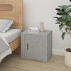 Stella Homewares Bedside Cabinets 2 pcs Concrete Grey 50x39x47 cm