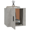 Stella Homewares Bedside Cabinets 2 pcs Concrete Grey 50x39x47 cm