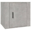 Stella Homewares Bedside Cabinets 2 pcs Concrete Grey 50x39x47 cm