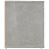 Stella Homewares Bedside Cabinets 2 pcs Concrete Grey 50x39x47 cm