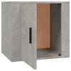 Stella Homewares Bedside Cabinets 2 pcs Concrete Grey 50x39x47 cm