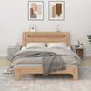 Stella Homewares Bedside Cabinets 2 pcs Concrete Grey 50x39x47 cm