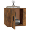 Stella Homewares Bedside Cabinets 2 pcs Smoked Oak 50x39x47 cm
