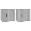 Stella Homewares Bedside Cabinets 2 pcs Grey Sonoma 50x39x47 cm