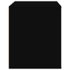 Stella Homewares Bedside Cabinet Black 50x39x47 cm