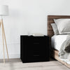 Stella Homewares Bedside Cabinet Black 50x39x47 cm