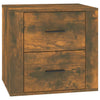 Stella Homewares Bedside Cabinet Smoked Oak 50x39x47 cm