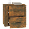 Stella Homewares Bedside Cabinet Smoked Oak 50x39x47 cm