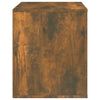 Stella Homewares Bedside Cabinet Smoked Oak 50x39x47 cm