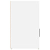 Stella Homewares Bedside Cabinet White 50x36x60 cm Engineered Wood