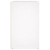 Stella Homewares Bedside Cabinet White 50x36x60 cm Engineered Wood