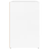 Stella Homewares Shoe Cabinet High Gloss White 130x35x54 cm Engineered Wood