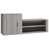 Stella Homewares Shoe Cabinet Grey Sonoma 130x35x54 cm Engineered Wood