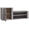Stella Homewares Shoe Cabinet Grey Sonoma 130x35x54 cm Engineered Wood