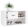 Stella Homewares Shoe Cabinet White 80x35x45 cm Engineered Wood