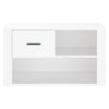Stella Homewares Shoe Cabinet White 80x35x45 cm Engineered Wood