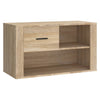 Stella Homewares Shoe Cabinet Sonoma Oak 80x35x45 cm Engineered Wood