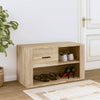 Stella Homewares Shoe Cabinet Sonoma Oak 80x35x45 cm Engineered Wood