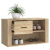 Stella Homewares Shoe Cabinet Sonoma Oak 80x35x45 cm Engineered Wood