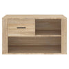 Stella Homewares Shoe Cabinet Sonoma Oak 80x35x45 cm Engineered Wood