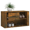 Stella Homewares Shoe Cabinet Smoked Oak 80x35x45 cm Engineered Wood