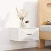 Stella Homewares Wall-mounted Bedside Cabinets 2 pcs White 50x36x25 cm