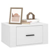 Stella Homewares Wall-mounted Bedside Cabinets 2 pcs White 50x36x25 cm