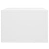 Stella Homewares Wall-mounted Bedside Cabinets 2 pcs White 50x36x25 cm