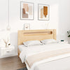 Stella Homewares Wall-mounted Bedside Cabinets 2 pcs High Gloss White 50x36x25cm