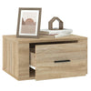 Stella Homewares Wall-mounted Bedside Cabinets 2 pcs Sonoma Oak 50x36x25 cm