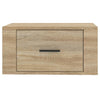 Stella Homewares Wall-mounted Bedside Cabinets 2 pcs Sonoma Oak 50x36x25 cm