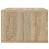 Stella Homewares Wall-mounted Bedside Cabinets 2 pcs Sonoma Oak 50x36x25 cm