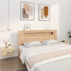 Stella Homewares Wall-mounted Bedside Cabinets 2 pcs Sonoma Oak 50x36x25 cm