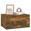 Stella Homewares Wall-mounted Bedside Cabinets 2 pcs Smoked Oak 50x36x25 cm