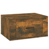 Stella Homewares Wall-mounted Bedside Cabinets 2 pcs Smoked Oak 50x36x25 cm