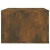 Stella Homewares Wall-mounted Bedside Cabinets 2 pcs Smoked Oak 50x36x25 cm